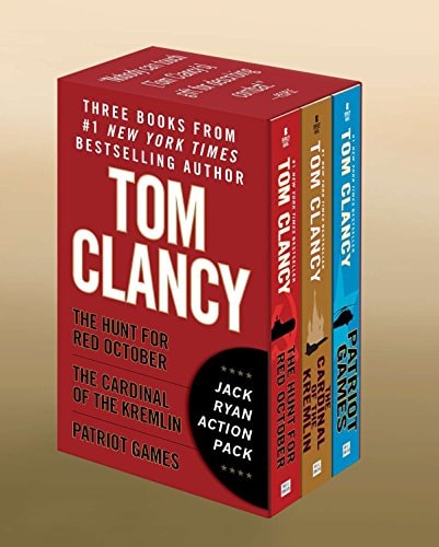Tom Clancy's Jack Ryan Action Pack The Hunt for Red October/The Cardinal of the Kremlin/Patriot Games