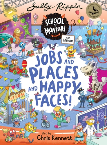 Oficios, prisas y sonrisas. Aprende nuevas palabras en estos escenarios monstruosamente divertidos / Jobs and Places and Happy Faces (El Mundo De Escuela De Monstrous) (Spanish Edition)
