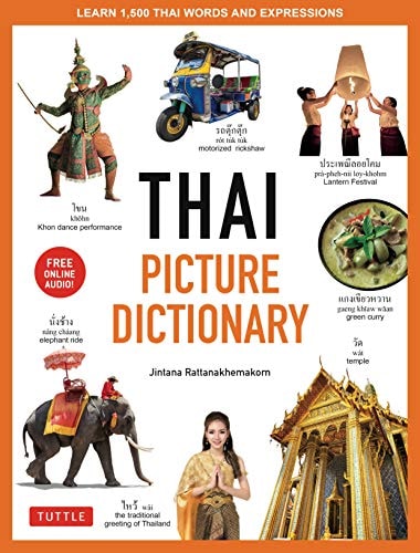 Thai Picture Dictionary Book & Online...