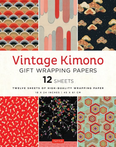 Vintage Kimono Gift Wrapping Papers...