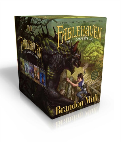 Fablehaven Complete Set (Boxed Set) Fablehaven; Rise of the Evening Star; Grip of the Shadow Plague; Secrets of the Dragon Sanctuary; Keys to the Demon Prison