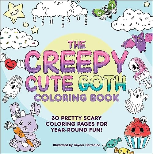 The Creepy Cute Goth Coloring Book...