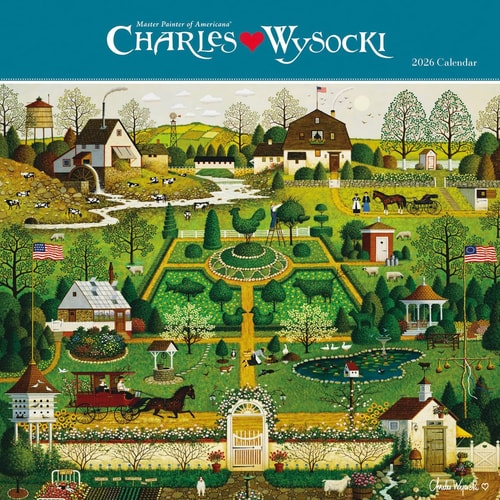 Charles Wysocki, Americana: 7x7 Mini