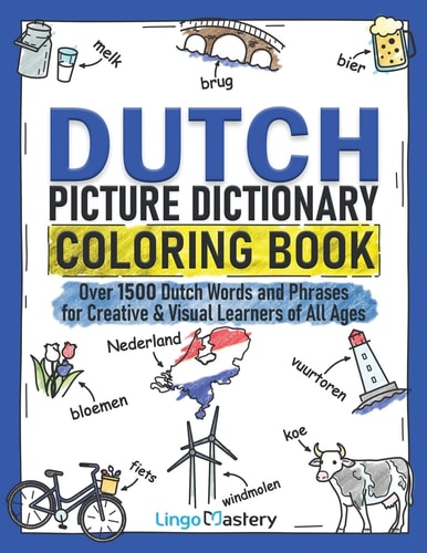 Dutch Picture Dictionary Coloring...