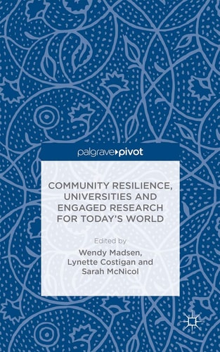 Community Resilience, Universities...