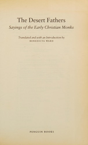 The Desert Fathers