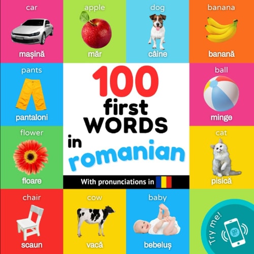 100 First Words in Romanian