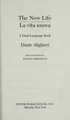 New Life / Vita Nuova