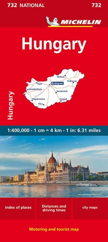 Hungary - Michelin National Map...