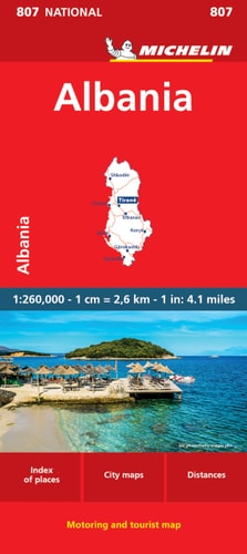 Albania - Michelin National Map...