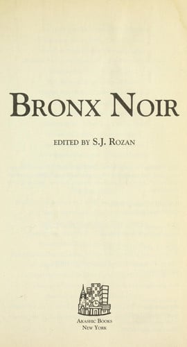 Bronx Noir