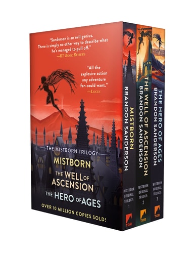 Mistborn Trilogy Tpb Boxed Set Mistborn, the Well of Ascension, the Hero of Ages