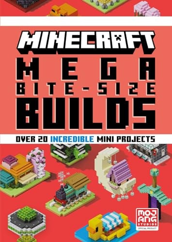 Minecraft: Bite-Size Builds Collection 4-Book Boxed Set: Minecraft: Bite Size-Builds, Minecraft: Amazing Bite-Size Builds, Minecraft: Super Bite-Size Builds, Minecraft: Mega Bite-Size Builds