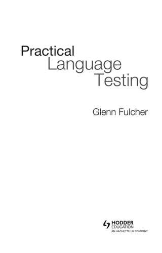 Practical Language Testing