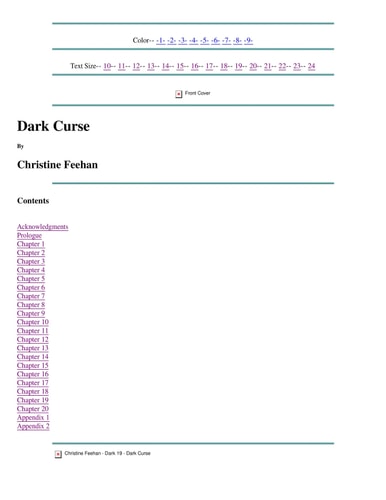 Dark Curse (A Carpathian Novel)