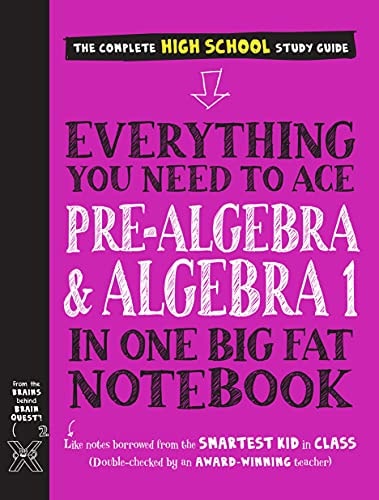 Everything You Need to Ace Pre-Algebra...