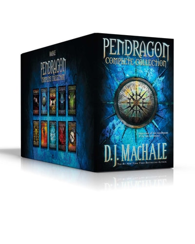 Pendragon Complete Collection (Boxed Set) The Merchant of Death; The Lost City of Faar; The Never War; The Reality Bug; Black Water; The Rivers of Zadaa; The Quillan Games; The Pilgrims of Rayne; Raven Rise; The Soldiers of Halla