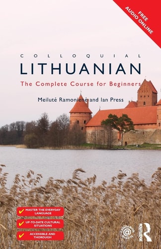 Colloquial Lithuanian Book & Downloadable...