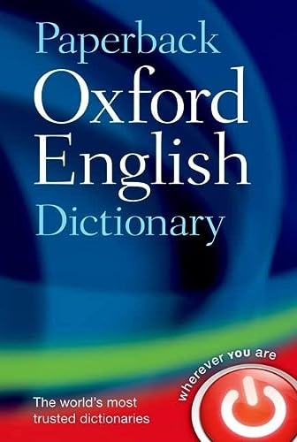 Paperback Oxford English Dictionary...