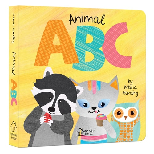 Animal ABC Playful Animals Teach A to Z (Padded Board Book)