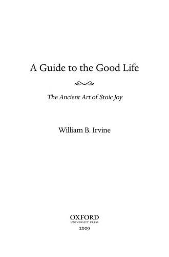A Guide to the Good Life