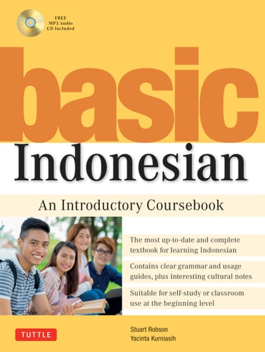 Basic Indonesian Book & MP3 CD &...