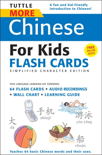 Tuttle More Chinese for Kids Flash...