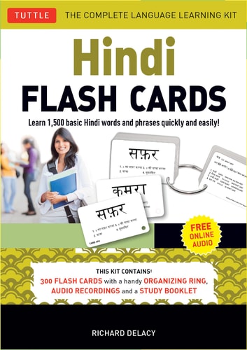 Tuttle Hindi Flash Cards & CD-ROM...