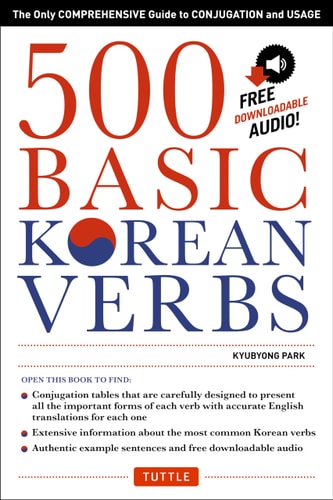 500 Basic Korean Verbs & Downloadable...