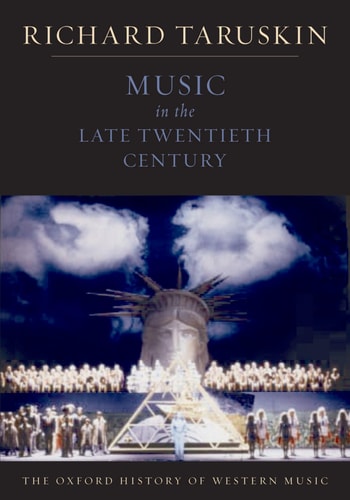 The Oxford History of Western Music...