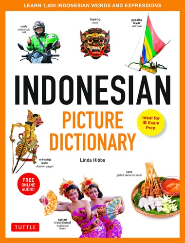 Indonesian Picture Dictionary Book...