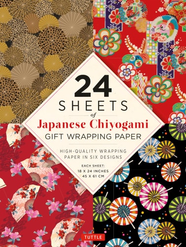 Cherry Blossoms Gift Wrapping Papers - 12 Sheets: 18 x 24 inch (45 x 61 cm) Wrapping Paper