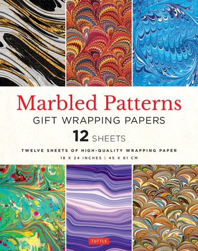 Marbled Patterns Gift Wrapping Papers...