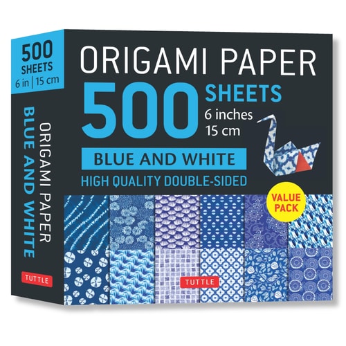 Origami Paper 500 sheets Rainbow Patterns 6" (15 cm): Tuttle Origami Paper: Double-Sided Origami Sheets Printed with 12 Different Designs (Instructions for 6 Projects Included)