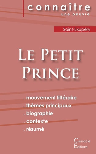 Fiche de Lecture e Petit Prince...