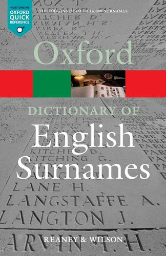 A Dictionary of English Surnames...