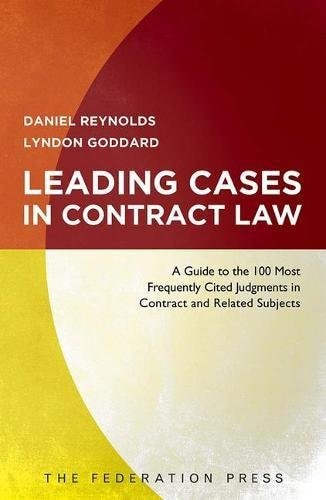 Crustula Juris: Being a Collection of Leading Cases on Contract Done Into Verse