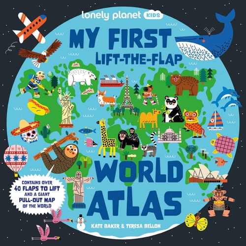 Lonely Planet Kids My First Lift-the-Flap Dinosaur Atlas