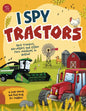 I spy tractors. Spot tractors, harvesters and other farm machines in action! A cute search and find book for toddlers