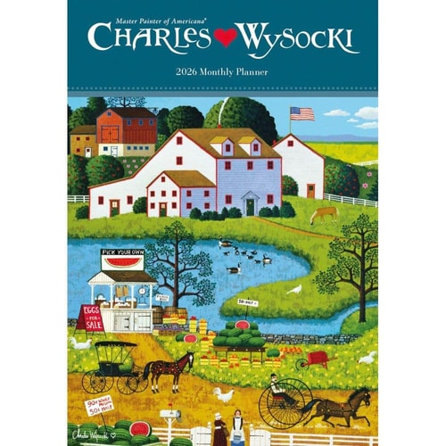 Charles Wysocki, Americana: Monthly Planner
