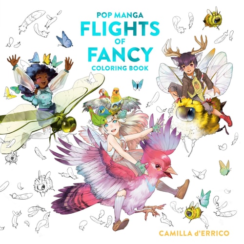 Pop Manga Flights of Fancy Coloring...
