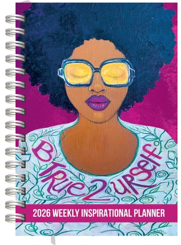 Shades of Color Be True to Yourself 2026 Weekly Inspirational Planner