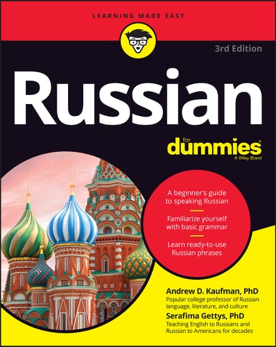 Russian for Dummies 3rd Ed Book...
