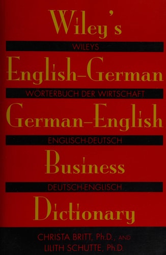 Wileys English German / German English...