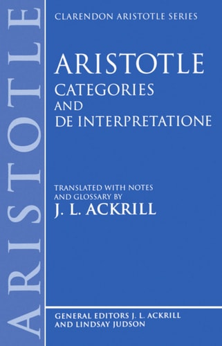 Categories and De Interpretatione...