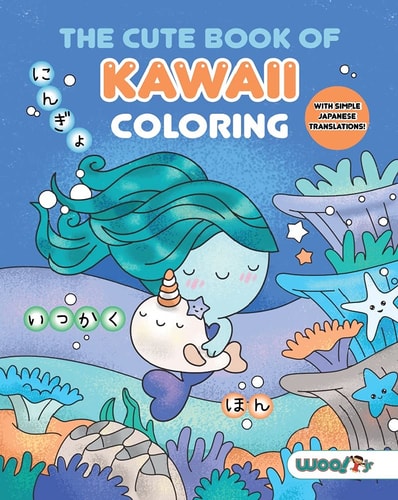 Cute Book of Kawaii Coloring
