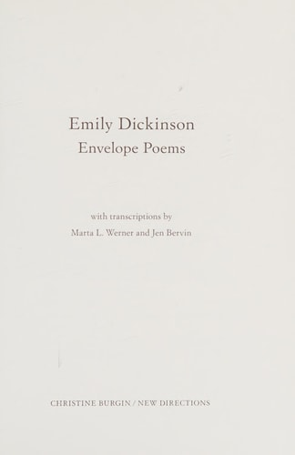 Envelope Poems