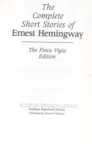 The Complete Short Stories of Ernest...