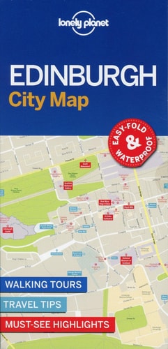Lonely Planet Edinburgh City Map...