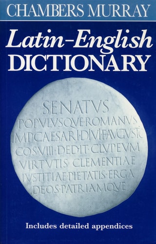 Chambers Murray Latin-English Dictionary...